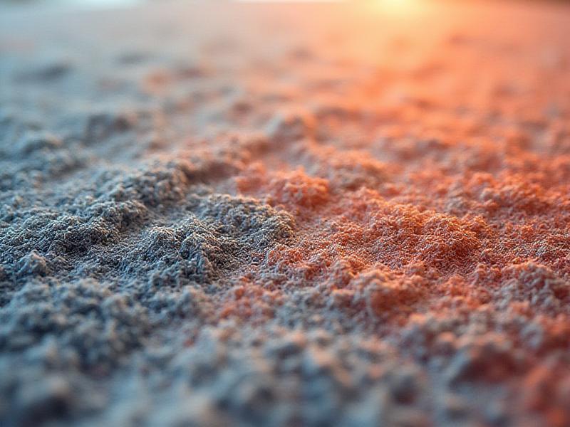 Dettaglio di un arazzo moderno astratto dai colori caldi e naturali, che simboleggia l'intreccio armonioso di salute e vita.