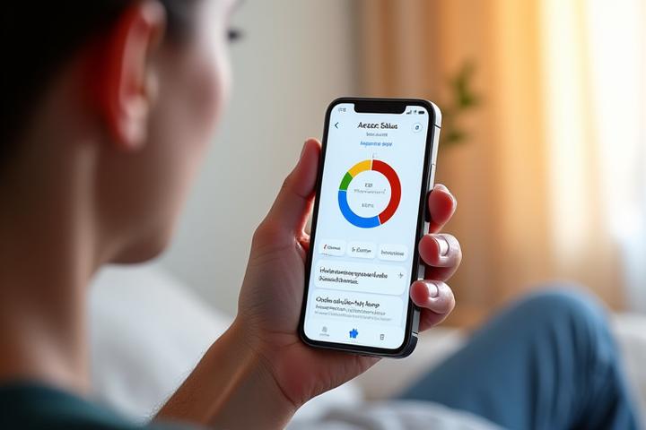 Mockup dell'app Arazzo Salus che mostra l'analisi dettagliata del sonno di una notte